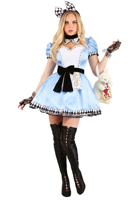 alice and wonderland adult halloween costumes